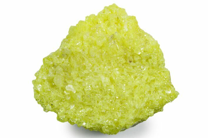 Bright-Yellow Sulfur Crystals - Bolivia #350637